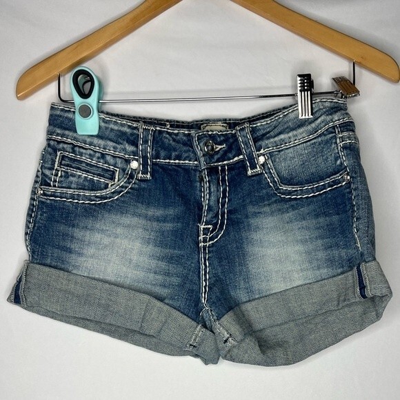 Anoname Womens Denim Shorts Size 27 - Picture 1 of 16